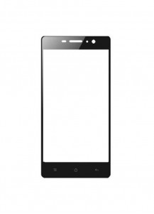 Replacement Front Glass For Chilli H2 Black By - Maxbhi.com