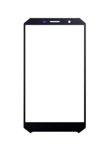 Replacement Front Glass For Doogee S60 Black By - Maxbhi.com