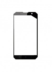Replacement Front Glass For Kenxinda W9 Grey By - Maxbhi.com