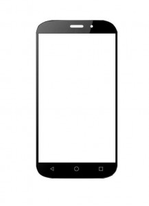 Replacement Front Glass For Energizer Energy S500e White By - Maxbhi.com