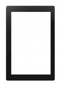 Replacement Front Glass For Amazon Kindle Fire Hd 2013 Black By - Maxbhi.com