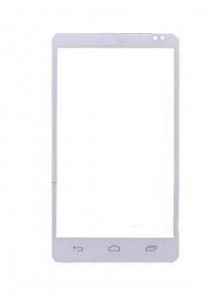 Replacement Front Glass For Alcatel Ot993 White By - Maxbhi.com