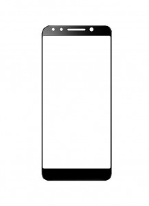 Replacement Front Glass For Vodafone Smart N9 Lite Black By - Maxbhi.com