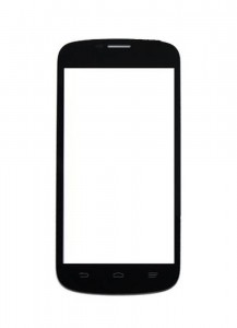 Replacement Front Glass For Zte Blade G Pro Black By - Maxbhi.com