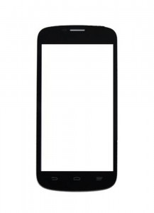 Replacement Front Glass For Zte Blade G Pro Black By - Maxbhi.com