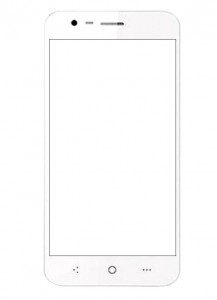 Replacement Front Glass For Lephone W9 White By - Maxbhi Com