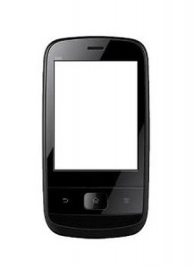 Touch Screen Digitizer For Micromax A30 Smarty 3.0 Black By - Maxbhi.com