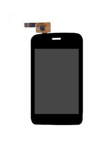 Lcd With Touch Screen For Micromax X458 Black By - Maxbhi.com