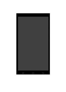 Lcd With Touch Screen For Intex Aqua Q7 Black By - Maxbhi.com