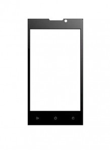 Touch Screen Digitizer For Intex Aqua Eco 3g Black By - Maxbhi.com