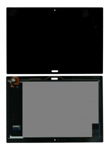 Lcd With Touch Screen For Lenovo Tab 4 10 Plus X704l Black By - Maxbhi Com