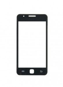 Replacement Front Glass For Samsung Z1 Black By - Maxbhi.com