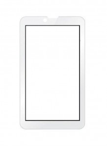 Replacement Front Glass For Penta Tpad Ws704q Black By - Maxbhi.com