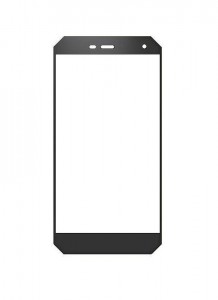 Replacement Front Glass For Plum Gator 4 Black By - Maxbhi.com