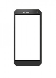 Touch Screen Digitizer For Plum Gator 4 Black By - Maxbhi.com