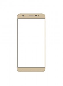 Replacement Front Glass For Elephone A1 Gold By - Maxbhi.com