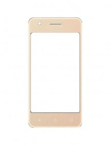 Replacement Front Glass For Blu Dash L3 Rose Gold By - Maxbhi.com