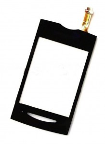 Touch Screen Digitizer for Sony Ericsson W150 TeaCake - Black