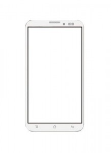 Touch Screen Digitizer For Mifone Mia551 Fab 5.5 4g White By - Maxbhi.com