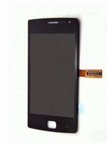 Lcd With Touch Screen For Samsung Omnia W I8350 Black By - Maxbhi.com