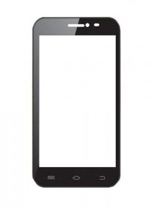 Replacement Front Glass For Hpl Platinum A50q Black By - Maxbhi.com