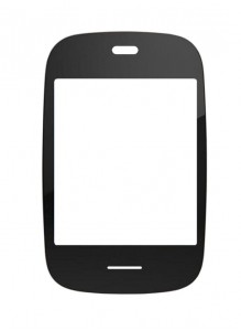 Replacement Front Glass For Hp Veer White By - Maxbhi.com
