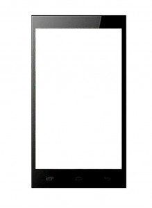 Replacement Front Glass For Intex Cloud 3g Gem Black By - Maxbhi.com