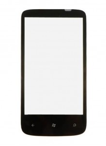 Replacement Front Glass For Htc 7 Mozart Hd3 T8698 White By - Maxbhi.com
