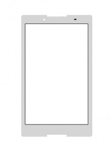 Replacement Front Glass For Lenovo Tab3 8 Lte White By - Maxbhi.com