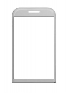 Replacement Front Glass For Htc Dream White By - Maxbhi.com