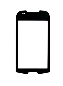 Replacement Front Glass For Samsung I5800 Galaxy 3 Black By - Maxbhi.com