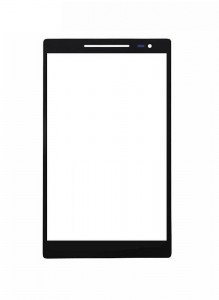 Replacement Front Glass For Asus Zenpad 8.0 Z380c Black By - Maxbhi.com