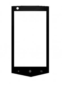 Replacement Front Glass For Vertu Constellation Rm851v Black By - Maxbhi.com