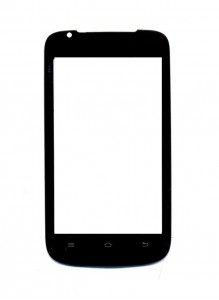 Replacement Front Glass For Celkon A63 Campus Black By - Maxbhi.com