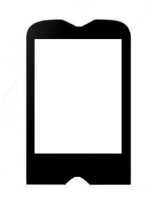 Replacement Front Glass For Celkon C90 Black By - Maxbhi.com