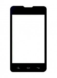 Replacement Front Glass For Celkon A359 Blue By - Maxbhi.com