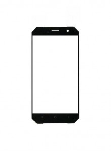 Replacement Front Glass For Nomu S30 Black By - Maxbhi.com