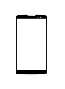 Replacement Front Glass For Lg Tribute 2 White By - Maxbhi.com