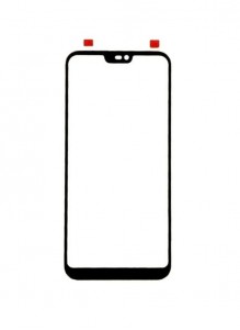 Replacement Front Glass For Huawei P20 Lite Black By - Maxbhi.com