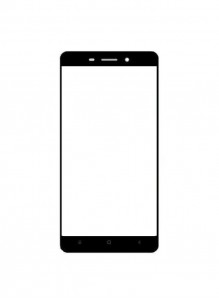 Replacement Front Glass For Gfive President Xhero 3 White By - Maxbhi.com