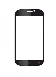 Replacement Front Glass For Ismart Is52 Black By - Maxbhi.com