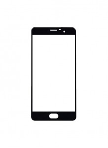 Replacement Front Glass For Elephone P8 Pro Black By - Maxbhi.com