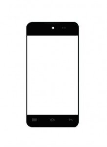 Replacement Front Glass For Blu Advance 4.0 L2 Green By - Maxbhi.com