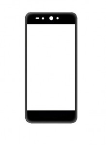 Touch Screen Digitizer For Blu Advance A5 Plus Black By - Maxbhi.com