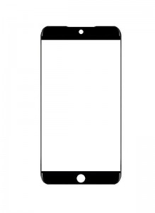 Replacement Front Glass For Meizu 15 Lite Red By - Maxbhi.com