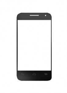 Replacement Front Glass For Alcatel Pop D3 Chocolate By - Maxbhi Com