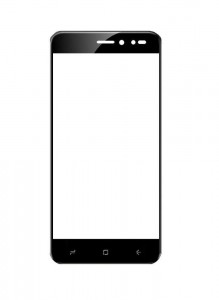 Replacement Front Glass For Intex Indie 15 Black By - Maxbhi Com