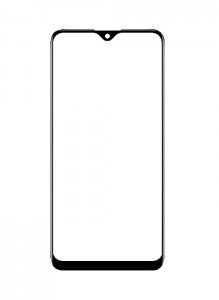Replacement Front Glass For Xiaomi Redmi 8a Dual Black By - Maxbhi Com