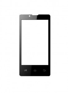 Replacement Front Glass For Bq S37 Black By - Maxbhi.com