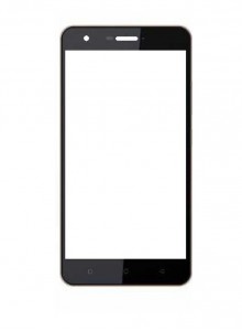 Replacement Front Glass For Karbonn Aura Note 4g Black By - Maxbhi.com